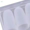 4x Silicone Guitar Finger Guards for Guitar Beginner Stringed Instruments , Clear, XS. 