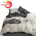 Long-lasting Bedding Set Luxurious Queen Size Bedding Set Soft Durable Comforter Set with Pillow Cases Perfect for Skin-friendly Material Bed Sheet Quilt Cover Set. 