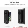 Wall Plate Come with L35�/R35 � Wedge Compatible With Eufy Video Doorbell 2K Resolution (Wired) Eufy Video Doorbell HD 1080p-Grade Resolution Plastic Material Adjustment Mounting Wall Plate Wedge Kit. 