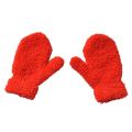 【NEW】 Warm Plush Thick Warm Baby Gloves Winter Plus Velvet Mittens Children Kid Coral Fleece Full Finger Gloves For 1-4Y Kids Gloves. 