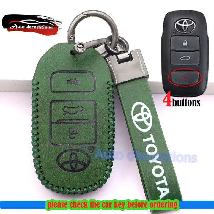 Toyota%20Veloz%20Yaris%20Raize%20Avanza%20Vios%20car%20key%20case%20genuine%20leather%20key%20cover%20Toyota%20keychain%20-%20Image%208