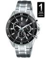 Casio Edifice Men's Black Metal Watch. 