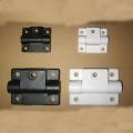 6pcs Plastic Z Shape Adjustable Torque Damping Hinge Stop Random Gemel Black White Positioning Angle Hinge. 