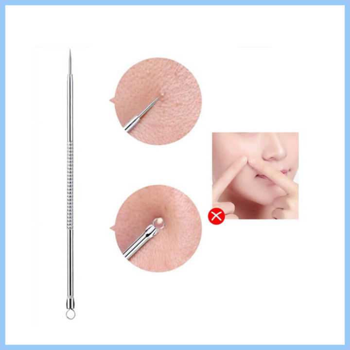 black%20Head%20Pimples%20Acne%20Needle%20Tool%20Face%20Care%20Blackhead%20Comedone%20Acne%20Blemish%20Extractor%20Remover%20-%20Image%203