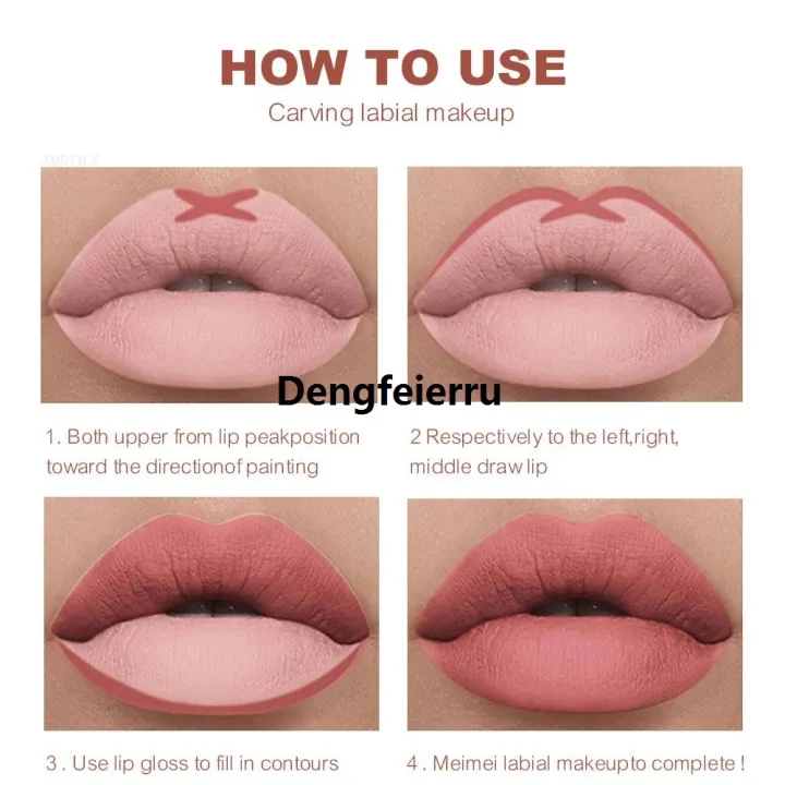 Dengfeierru%2012%20Colour%20Matte%20Lip%20Liner%20Pencil%20Carving%20Labial%20Makeup%20Lasting%20Brown%20Bargain%20price%20Lip%20Liners%20Waterproof%20Lipstick%20Pen%20Lip%20Contouring%20Cosmetics%20-%20Image%203