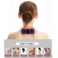Mini Electric Neck Massager Spine Massage Patch Pain Relief Vibration Muscle Relaxation Shoulder Back Massager. 