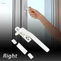 Casement Window Locking Handle Window Locking Handle, Lightweight with Anti Slip of Slider, Simple Window Lock Handles for Drawing Room. 