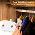 6Pcs Door Led Switch for Closet Light,Normally Closed Cabinet Electrical Lamp Switches,for Closet Pantry Cabinet White. 