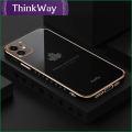 【ThinkWay】Huawei P50Pro mobile phone case wholesale electroplating maple leaf mate40 protective sleeve NOVA98 glory 60 silicone suitable for. 
