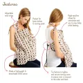 Breastfeeding Nursing Cover / Breathable mother Baby Feeding Cover. 