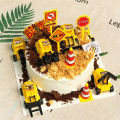 Engineering Vehicle Cake Decor Digging Machine Cake Toppers Crane Cake Decors Dounp. 