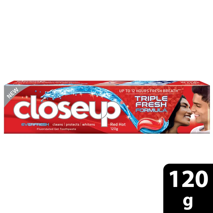 Closeup Red Hot Gel Toothpaste, 120G