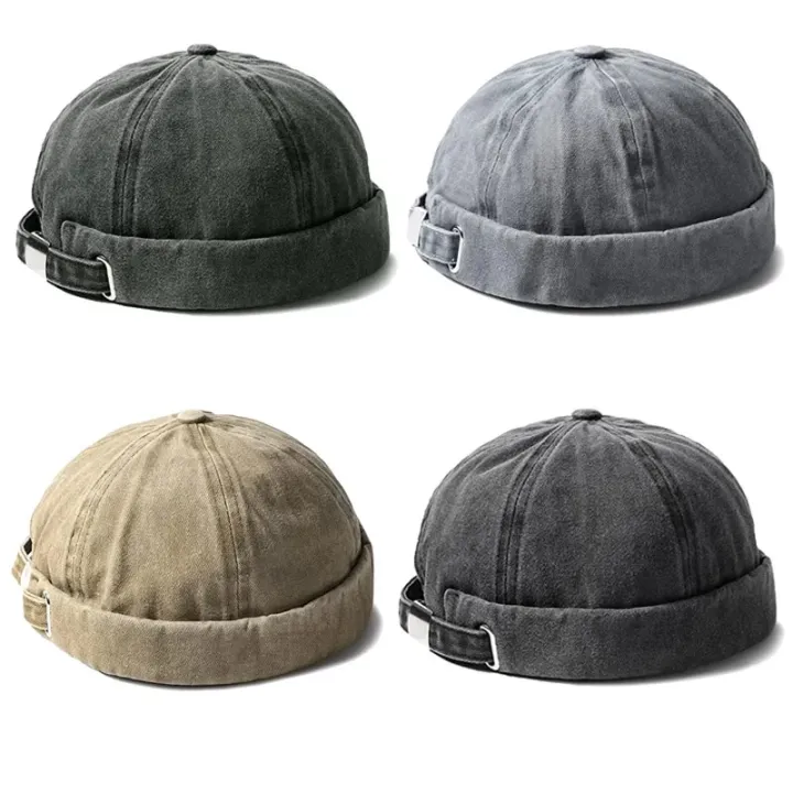 Brimless%20Docker%20Cap%20Washed%20Style%20Boy%20Girls%20Student%20Skullcap%20Hats%20Men%20Cotton%20Beanie%20Docker%20Brimless%20Hat%20Rolled%20Cuff%20Harbour%20Hats%20-%20Image%202