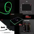 Fantech FIREFLY MPR  RGB gaming mousepad. 