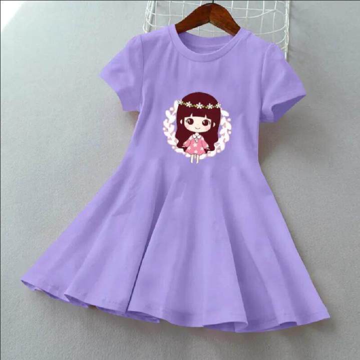 Kids Girls Dress Princess Skirt Children Cotton Sequins Dresses Kids Girl Fashion Baby Clothing Wear
