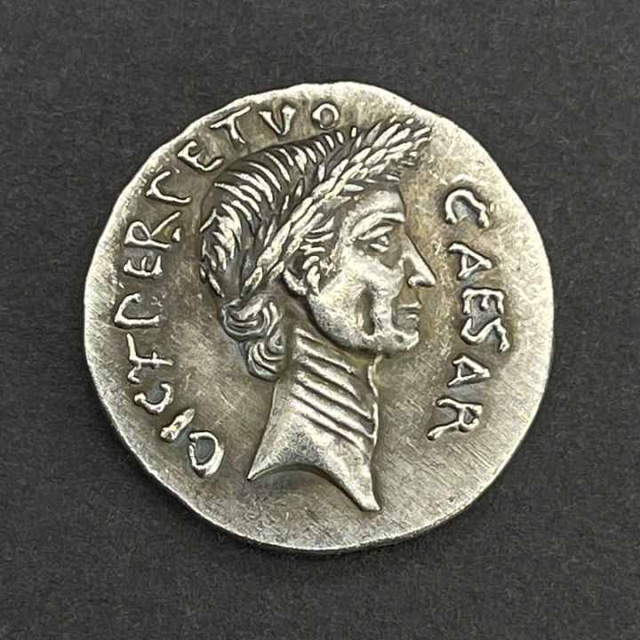 Caesar the Great Silver Coin Silver Plated Commemorative Coin Roman ...