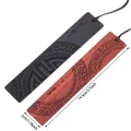 SF Creative Retro Sandalwood Bookmark Chinese Style Engraving Book Clips Gifts Moon Tree Mountain Wooden Page Holder School Office Supplies. 