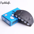 Hat Clip Light 5 Led Headlamps Cap Lights Clip On Hat Headlight Night Fishing Light With Battery For Hiking Fishing. 