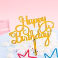5, 10 pcs Cake Toppers Happy Birthday Cake Topper Birthday Toppers. 