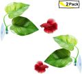4 Pack Betta Fish Leaf Hammock Simulating The Natural Habitat for Betta Spawning Breeding Resting Bed Aquarium Decoration. 