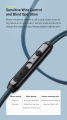 Baseus Encok H19 Wired 3.5mm Earphone Black 6 Months Warranty. 