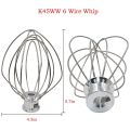 ARELENE Mixer Kit for KSM150 Includes Dough Hook Wire Whip and Coated Flat Beater, 3 Pieces Stand Mixers Repair Set Compatible. 