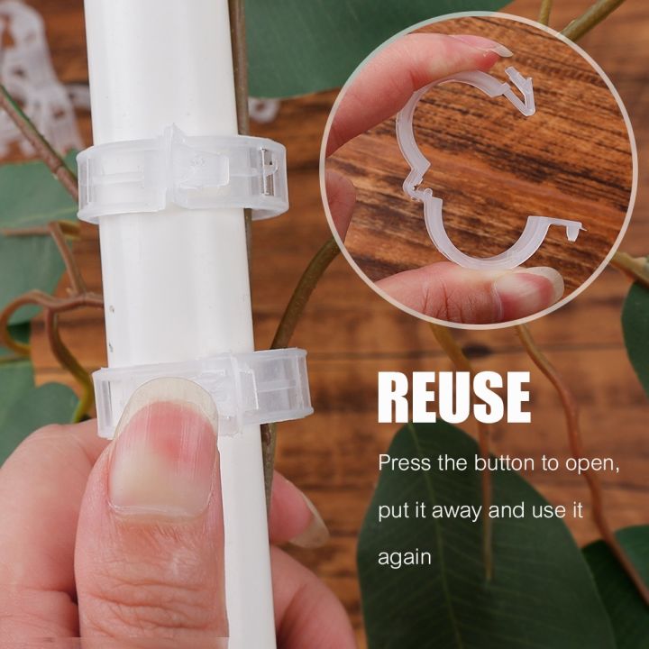 50Pcs%20Plastic%20Plant%20Clips%20Supports%20Connects%20Reusable%20Protection%20Grafting%20Fixing%20Tool%20Gardening%20Supplies%20for%20Vegetable%20Tomato%20-%20Image%206