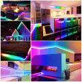 Smart Bluetooth RGBIC Neon Led Strip 5M 10M 12V Waterproof RGB IC Full Color Led Neon light Music Sync Bars Gaming Room Decor. 