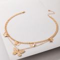 【ZOSR】Bohemian Moon Pendant Necklace for Women Charms Star Shiny Crystal Stone Multi-layer Geometry Party Jewelry Collar. 