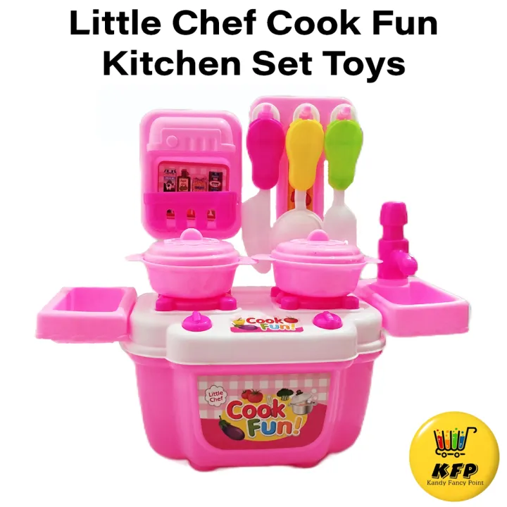 Little Chef Cook Fun Kitchen Set Toy | Daraz.lk