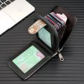 Driving License Cover Men's Women's Card Holder Multifunctional Card Holder Anti-Theft Swiping Men's Anti-Degaussing Driving License Two-in-One Wallet. 