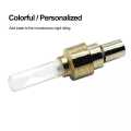 2 Pcs LED Bike Car Light Dust Valve Cap with Batteries Bicycle Tyre Wheel Valve Light. 
