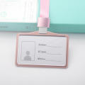 Aluminum Alloy Work Name Card Badge Holders Card Holder Credit ID Bank Card Photo Holder Bus Card Protective Case. 