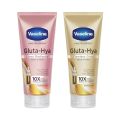 Vaseline Gluta-Hya Flawless Glow, 200Ml + Gluta-Hya Dewy Radiance, 200Ml Lotion. 