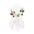 Dream Catcher DIY Decorative Pendant Flower Dream Catcher Wall Hanging Decoration Wedding Decor Dreamy Girl Room Decoration Gift. 