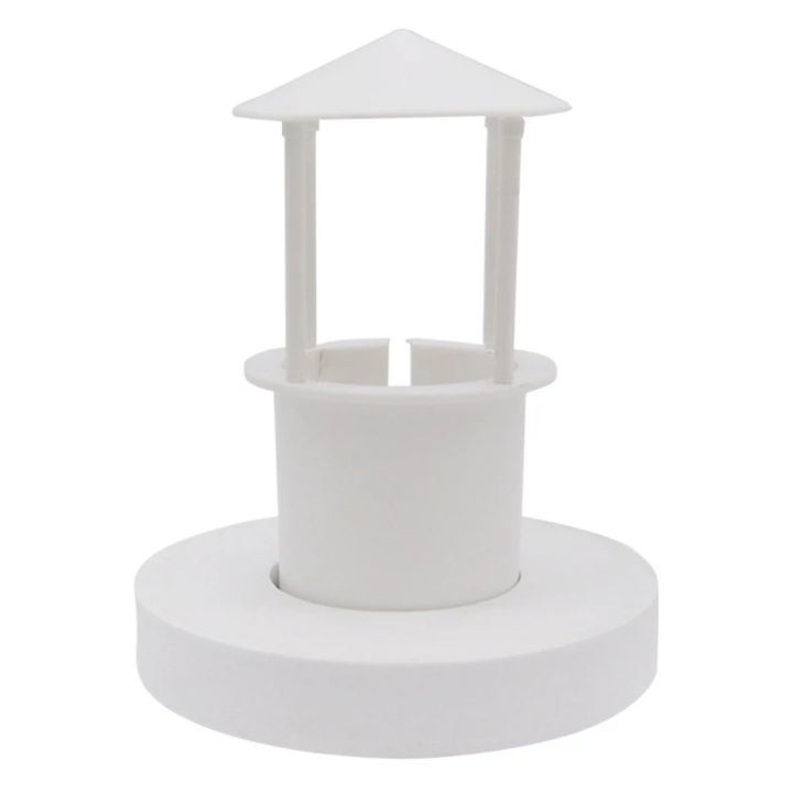 ABS Floating Mist Dispenser Ultrasonic Humidifier Generator Water Fountain Mini Mist Maker For Pool Pond Fish Tank White