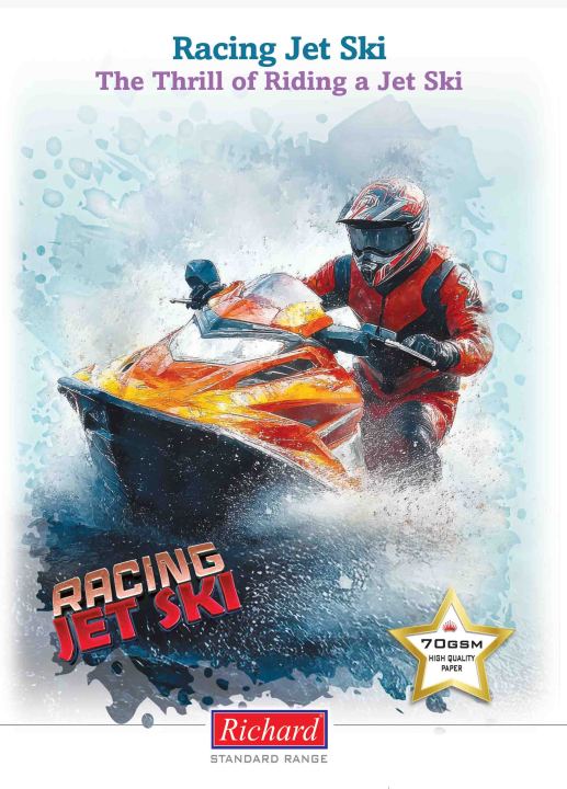 Richard CR Book - 40pgs- square rule book (70gsm) | Daraz.lk