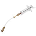 Oil/Dye Injector 30ML with 1/4 SAE R134a Manual Oil Booster A/C Tuner Injector. 