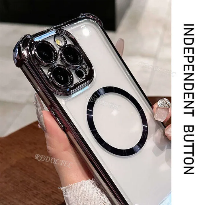 Y19S%20Case%20Magnetic%20Four%20Corner%20Shockproof%20Transparent%20With%20Magnet%20Ring%202024%20New%20Design%20Clear%20Casing%20For%20VIVOY19S%20VIVO%20Y19%20S%20Ultra%20Thin%20Soft%20Back%20Phone%20Cover%20-%20Image%203
