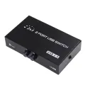 【TianYu Mall】Internal External Network 1A 2-Port Manual USB Sharing Device Switch Box for 2 Computer to Share 1 Printer Scanner. 