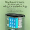 1200ML Dehumidifier Moisture Absorbers Air Dryer Quiet Air Dehumidifier for Home Basement Bedroom Bathroom EU Plug. 