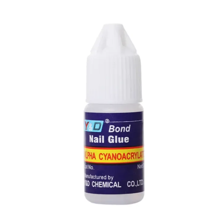 3g Fast Drying Nail Glue for False Nails Glitter Acrylic Nail Rhinestone Decoration Extension Glue Adhesive Nail Care Tool