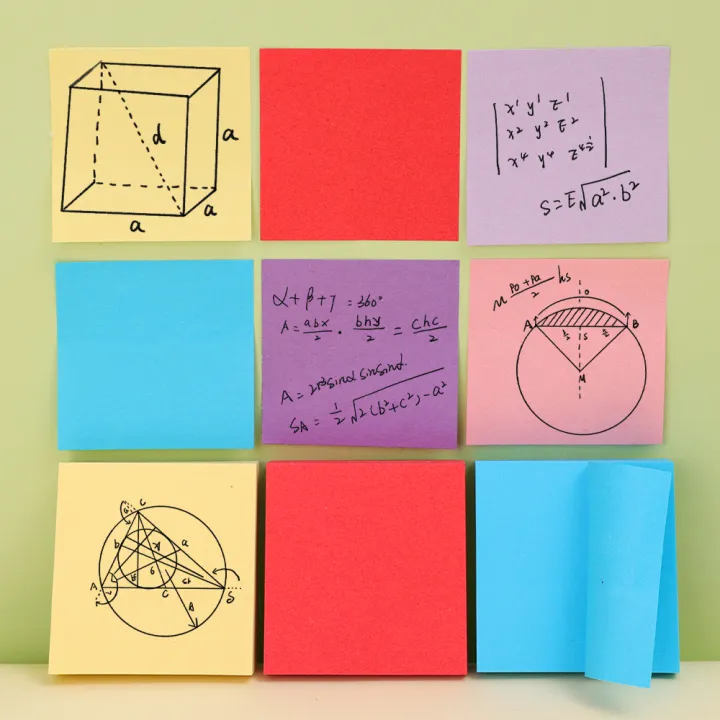 100page%20Mini%20Colourful%20Small%20Square%20Sticky%20Notes%20Can%20Be%20Torn%20Easy%20To%20Stick%20Students%20Office%20-%20Image%204