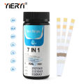 YIERYI 7 in 1 Swimming Pool PH Paper 50pcs/Bottle Chlorine Value Nitrite Alkalinity Hardness Bromine Water Quality Test Strips. 