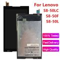 LCD Screen Display With Touch Screen Digitizer Full Assembly Replacement For Lenovo Tab S8-50 S8-50F S8-50L S8-50LC. 