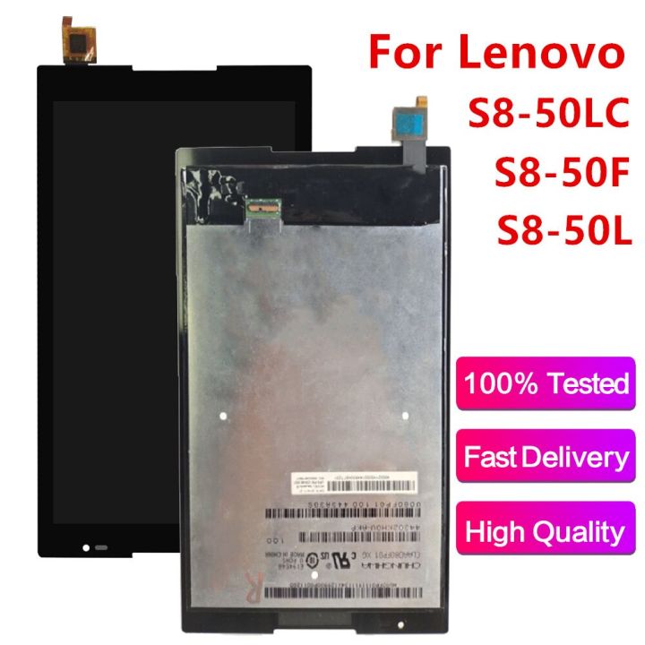 LCD Screen Display With Touch Screen Digitizer Full Assembly Replacement For Lenovo Tab S8-50 S8-50F S8-50L S8-50LC