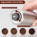Manual Coffee Grinder With Adjustable Settings Mini Coffee Milling Stainless Steel Burr Grinder|Electric Coffee Grinders. 