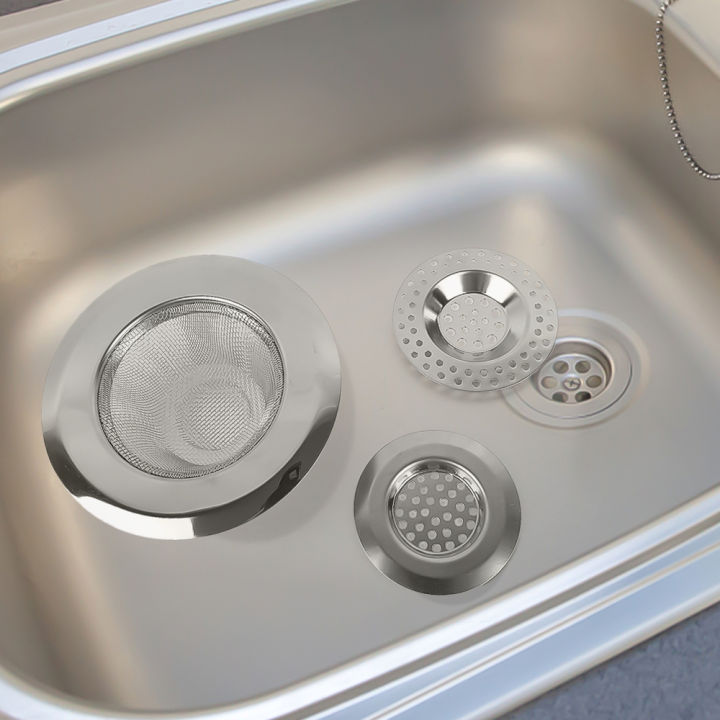 1/4Pcs%20Kitchen%20Sink%20Filter%20Stainless%20Steel%20Mesh%20Sink%20Strainer%20Filter%20Bathroom%20Sink%20Strainer%20Drain%20Hole%20Filter%20Trap%20Waste%20Screen%20-%20Image%204
