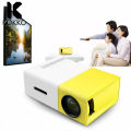 KOKKO YG300 Portable Projector HD 1080P Mini Video Projector Home Video Smart Projectors With Remote Control For TV U Disk SD Card. 