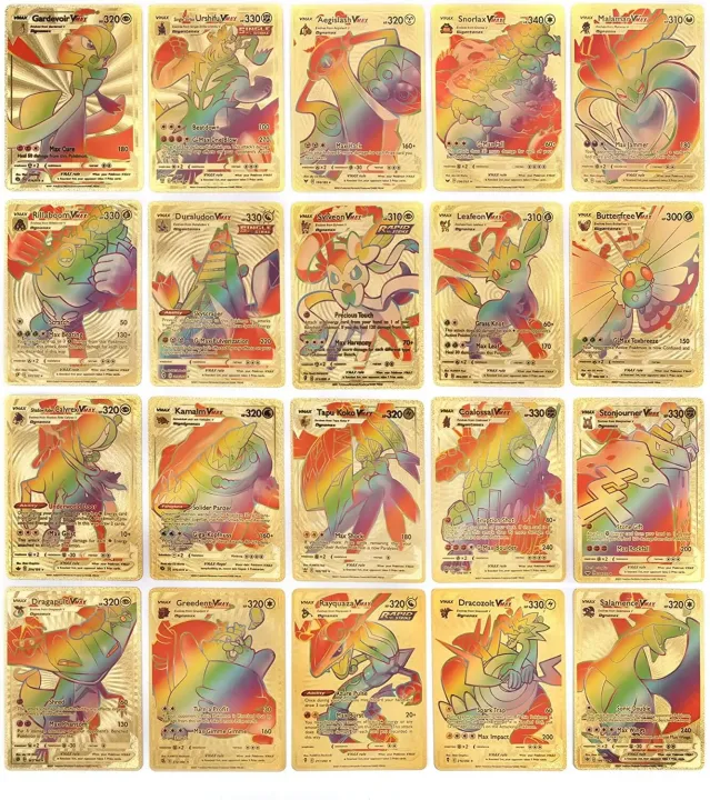 pokemon%20cards%20golden%20English%20Pokemon%20Cards%20English%20Version%20Vstar%20VMAX%20EX%20GX%20MEGA%20TAG%20TEAM%20Metal%20Gold%20Sliver%20Card%20Trainer%20Game%20Toy%20for%20Children%20GiftsParty%20Games%20Crafts%20-%20Image%203